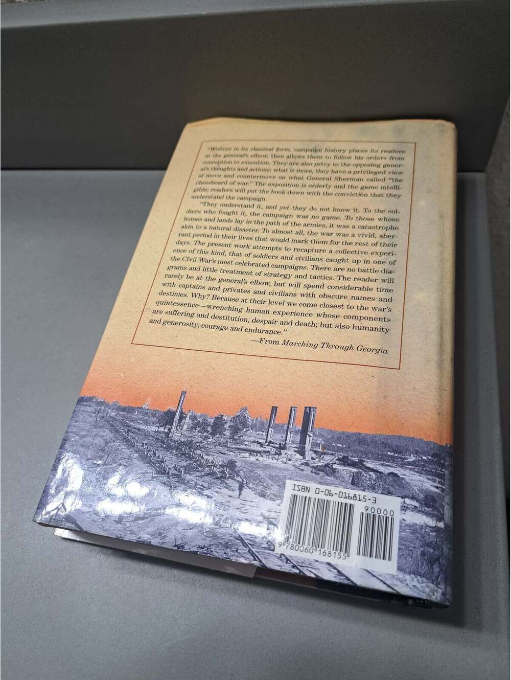 First edition of Marching Through Georgia by Lee Kennett